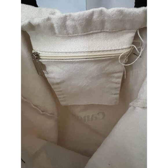 Vintage 30th Anniversary Canon Canvas Tote Bag With Camera Print 30 EOS System D - Picture 3 of 4